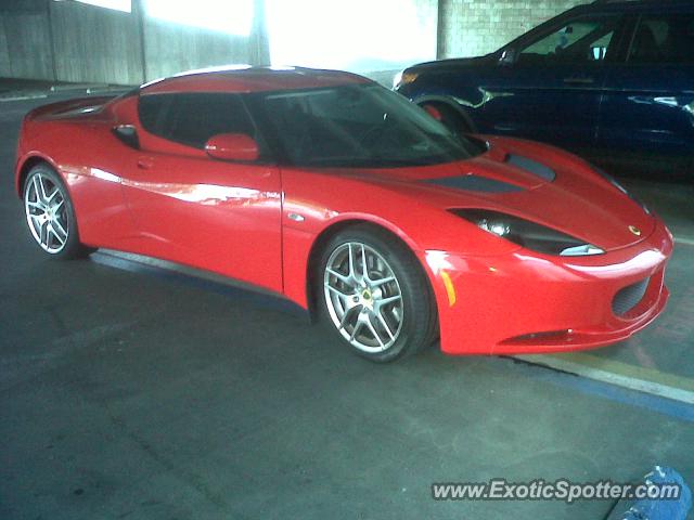 Lotus Evora spotted in Tampa, Florida