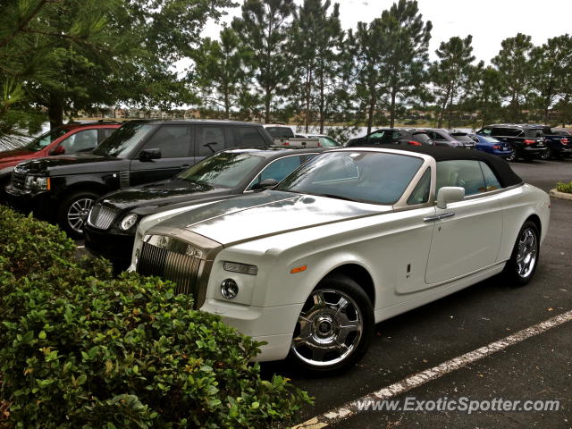 Rolls Royce Phantom spotted in Windermere, Florida