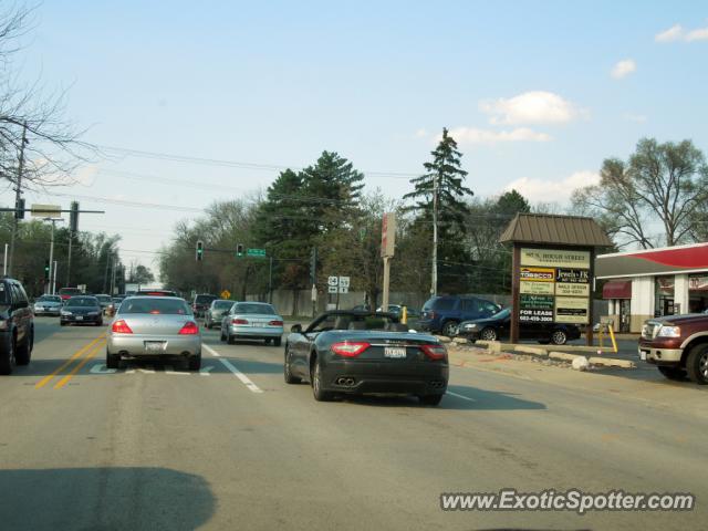 Maserati GranTurismo spotted in Barrington , Illinois