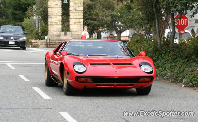 Lamborghini Miura spotted in Carmel, California