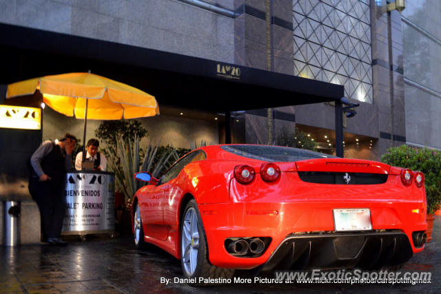 Ferrari F430 spotted in Mexico City, Mexico