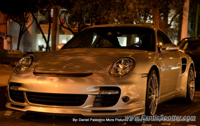 Porsche 911 Turbo spotted in Mexico City, Mexico