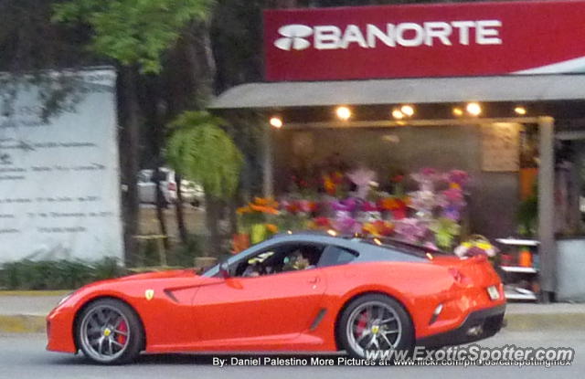 Ferrari 599GTB spotted in Mexico City, Mexico