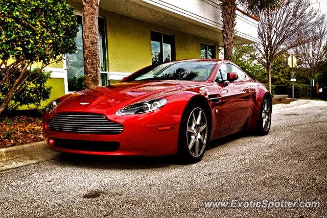 Aston Martin Vantage spotted in Ocoee, Florida