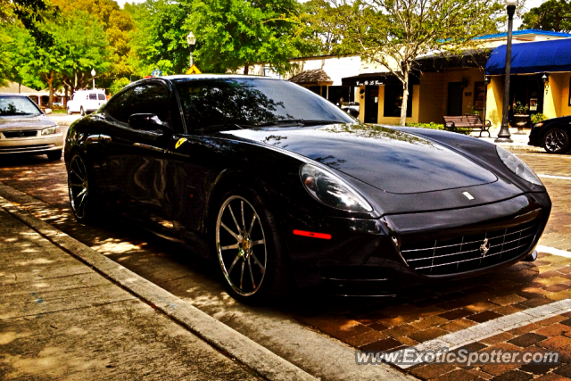 Ferrari 612 spotted in Windermere, Florida