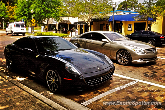 Ferrari 612 spotted in Windermere, Florida