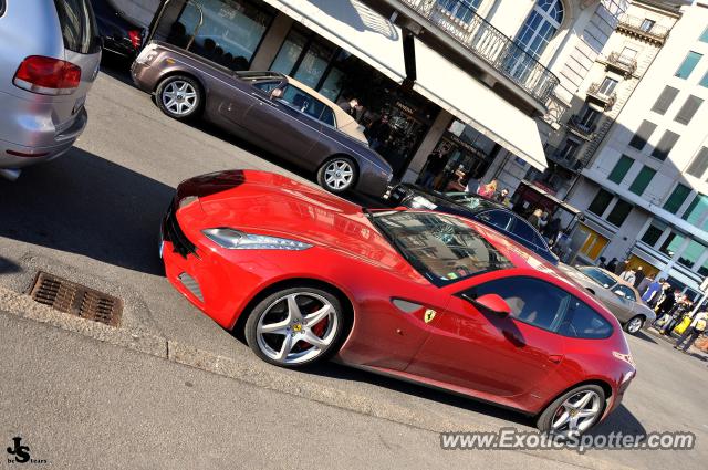 Ferrari FF spotted in Geneva, Switzerland