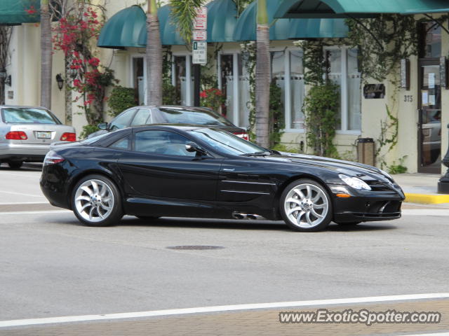 Mercedes SLR spotted in Palm Beach, Florida