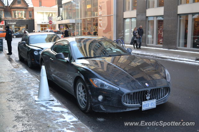 Maserati GranTurismo spotted in Toronto, Canada