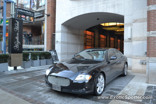 Maserati Quattroporte spotted in Toronto, Canada