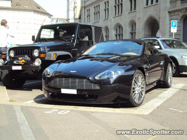 Aston Martin Vantage spotted in Zurich, Switzerland