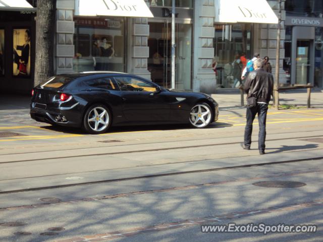 Ferrari FF spotted in Zurich, Switzerland