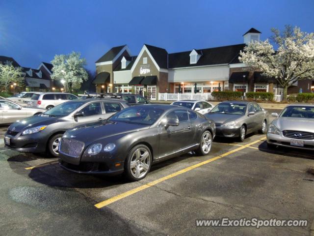 Bentley Continental spotted in Barrington , Illinois