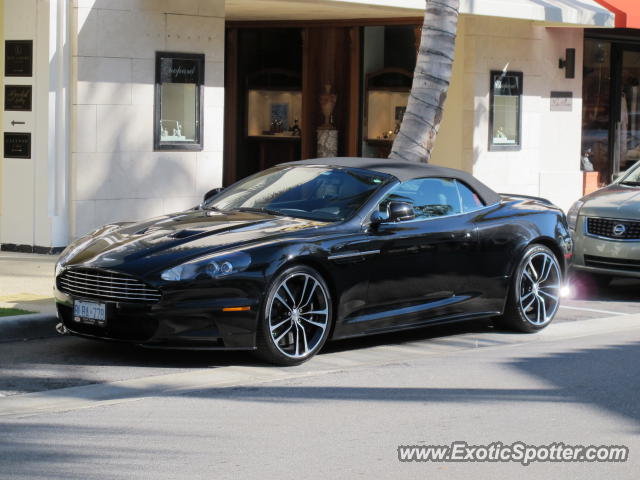 Aston Martin DBS spotted in Palm Beach, Florida