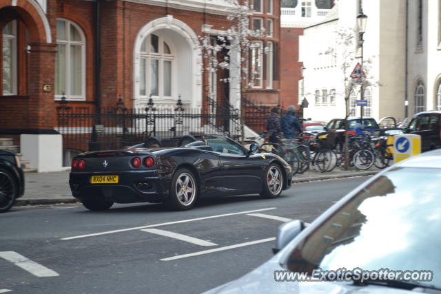 Ferrari 360 Modena spotted in London, United Kingdom