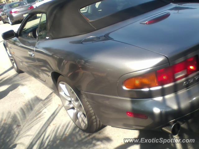 Aston Martin DB7 spotted in Del Ray, Florida