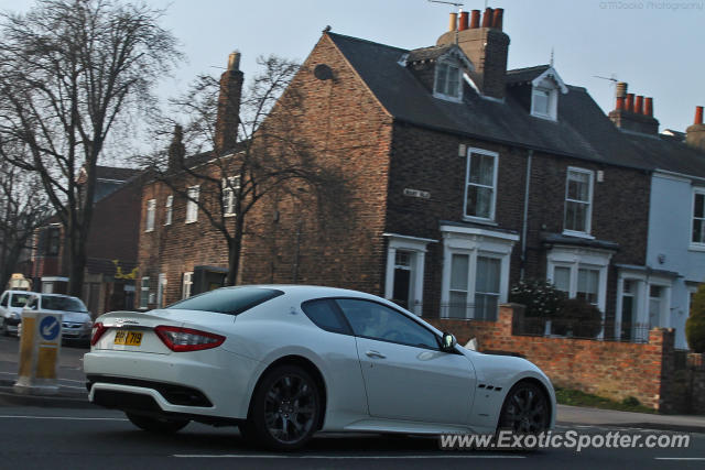 Maserati GranTurismo spotted in York, United Kingdom