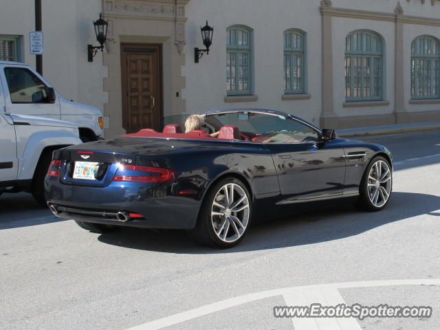 Aston Martin DB9 spotted in Palm Beach, Florida