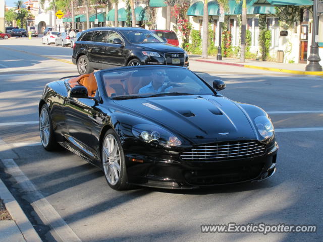 Aston Martin DBS spotted in Palm Beach, Florida