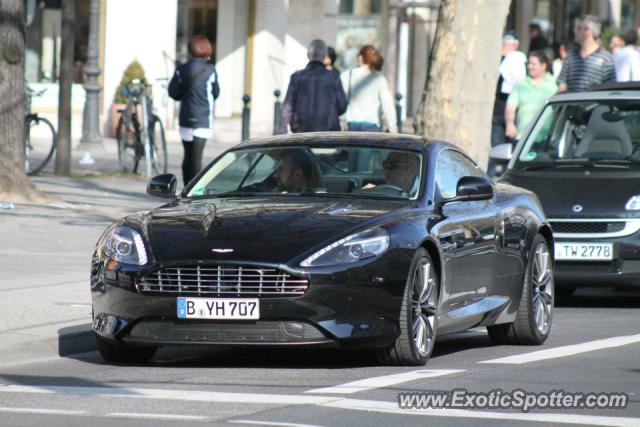 Aston Martin Virage spotted in Berlin, Germany