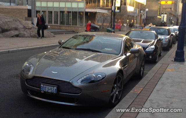 Aston Martin Vantage spotted in Toronto, Canada