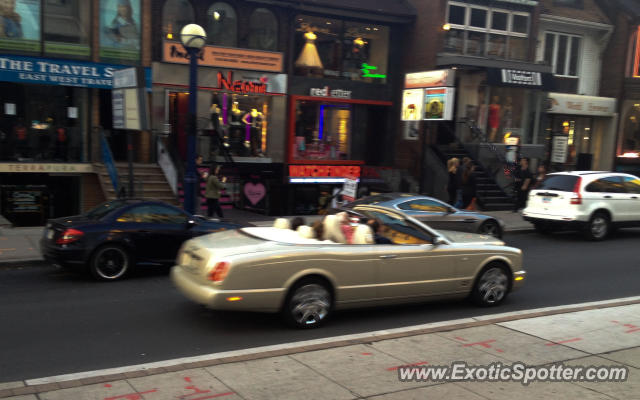 Bentley Azure spotted in Toronto, Canada