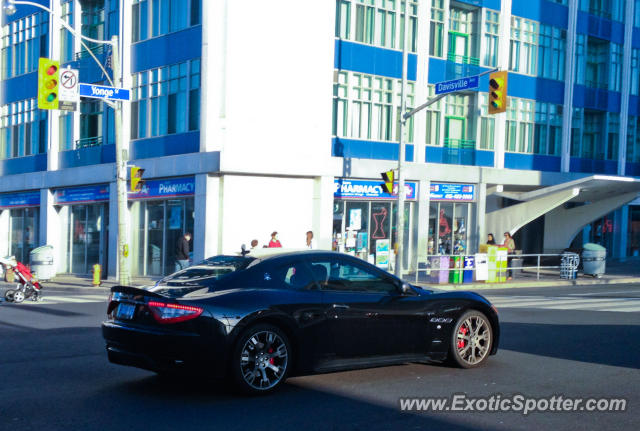 Maserati GranTurismo spotted in Toronto, Canada