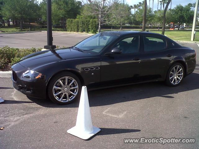 Maserati Quattroporte spotted in Tampa, Florida