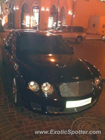 Bentley Continental spotted in Doha, Qatar