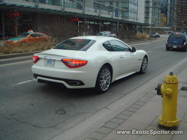 Maserati GranTurismo spotted in Toronto, Canada