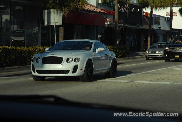 Bentley Continental spotted in Ft. Lauderdale, Florida