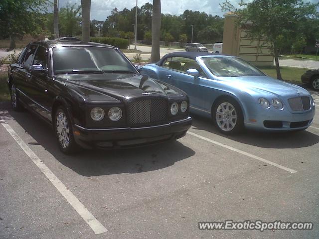 Bentley Arnage spotted in Estero, Florida