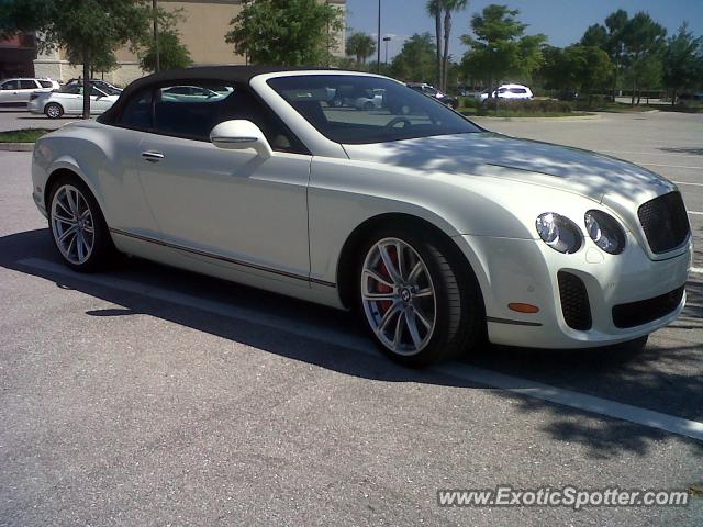 Bentley Continental spotted in Estero, Florida