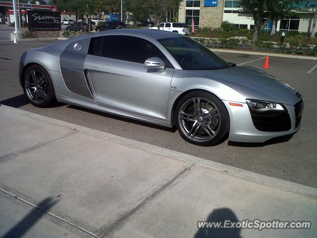 Audi R8 spotted in Tampa, Florida