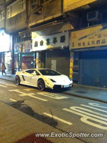 Lamborghini Gallardo spotted in Hong Kong, China