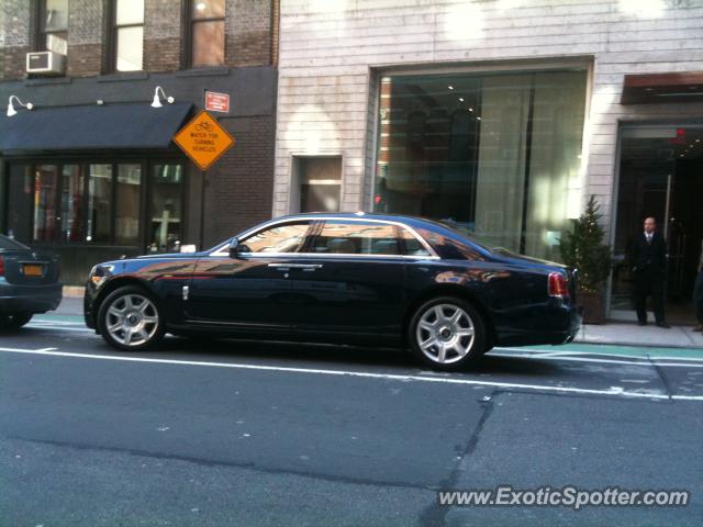 Rolls Royce Phantom spotted in Manhattan, New York