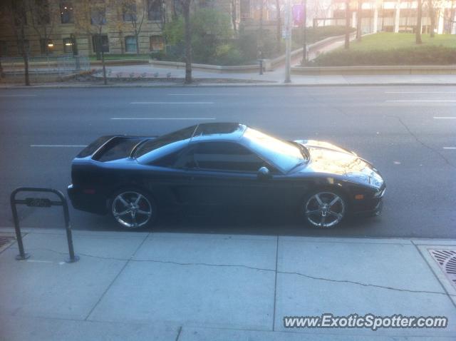 Acura NSX spotted in Calgary, Canada