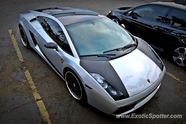 Lamborghini Gallardo spotted in La Jolla, California