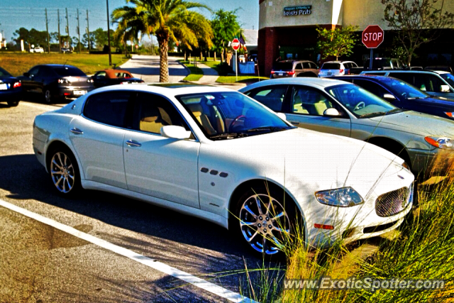 Maserati Quattroporte spotted in Winter Garden, Florida