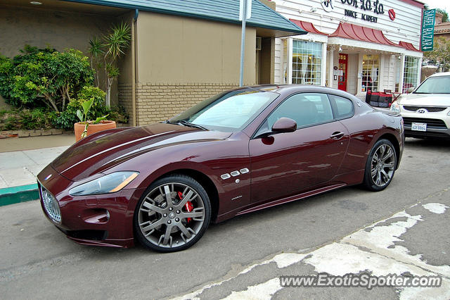 Maserati GranTurismo spotted in La Jolla, California