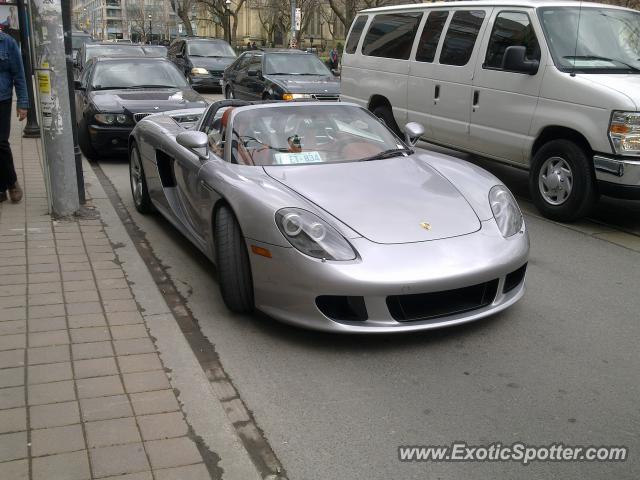 Porsche Carrera GT spotted in Toronto, Canada