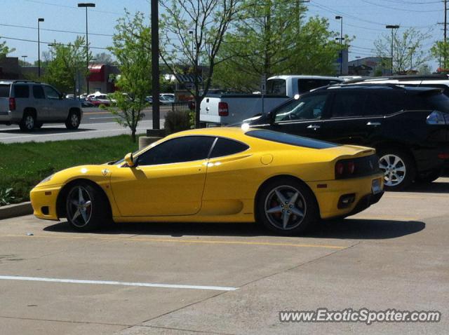 Ferrari 360 Modena spotted in St. Louis, Missouri