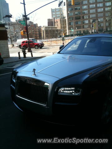 Rolls Royce Ghost spotted in Manhattan, New York