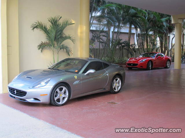 Ferrari California spotted in Palm Beach, Florida