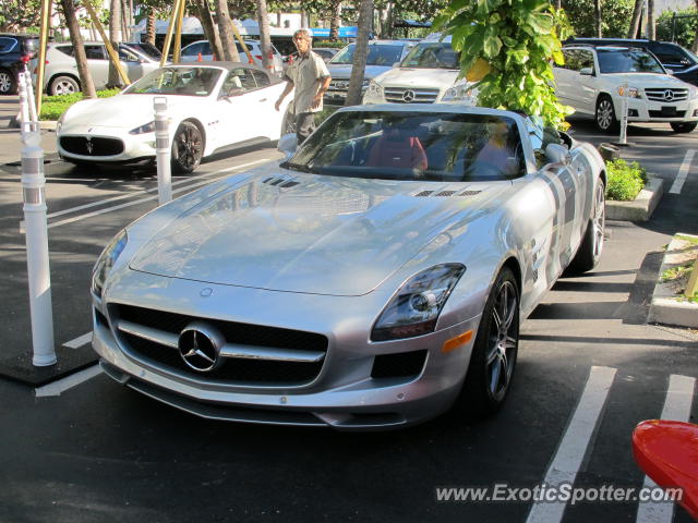 Mercedes SLS AMG spotted in Miami, Florida