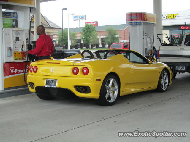 Ferrari 360 Modena spotted in Dallas, Texas