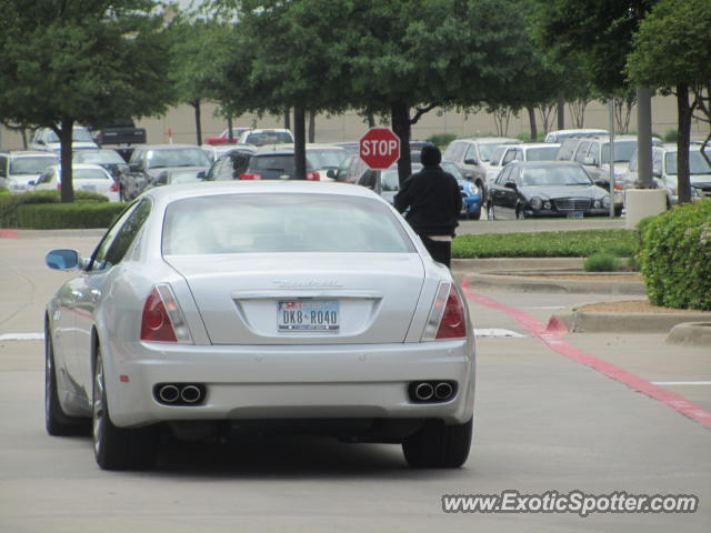 Maserati Quattroporte spotted in Dallas, Texas