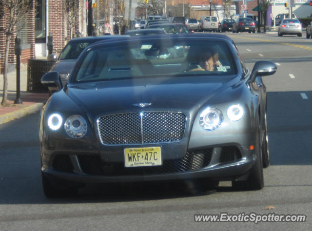 Bentley Continental spotted in Verona, New Jersey