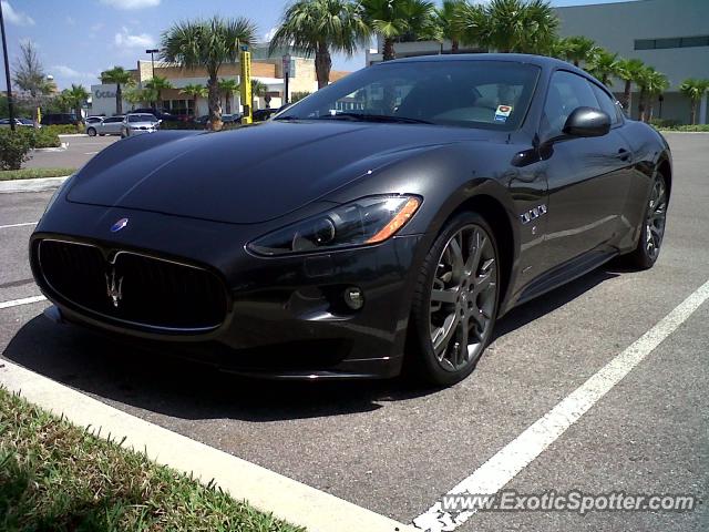 Maserati GranTurismo spotted in Tampa, Florida