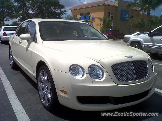 Bentley Continental spotted in Estero, Florida